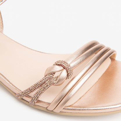 Sandali Nero Giardini Donna Tacco Basso in Pelle Rosa | E615731D-660