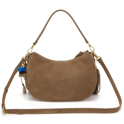 Borsa a spalla La Carrie Jungle 161M-DB-173-SUE Tracolla cuoio