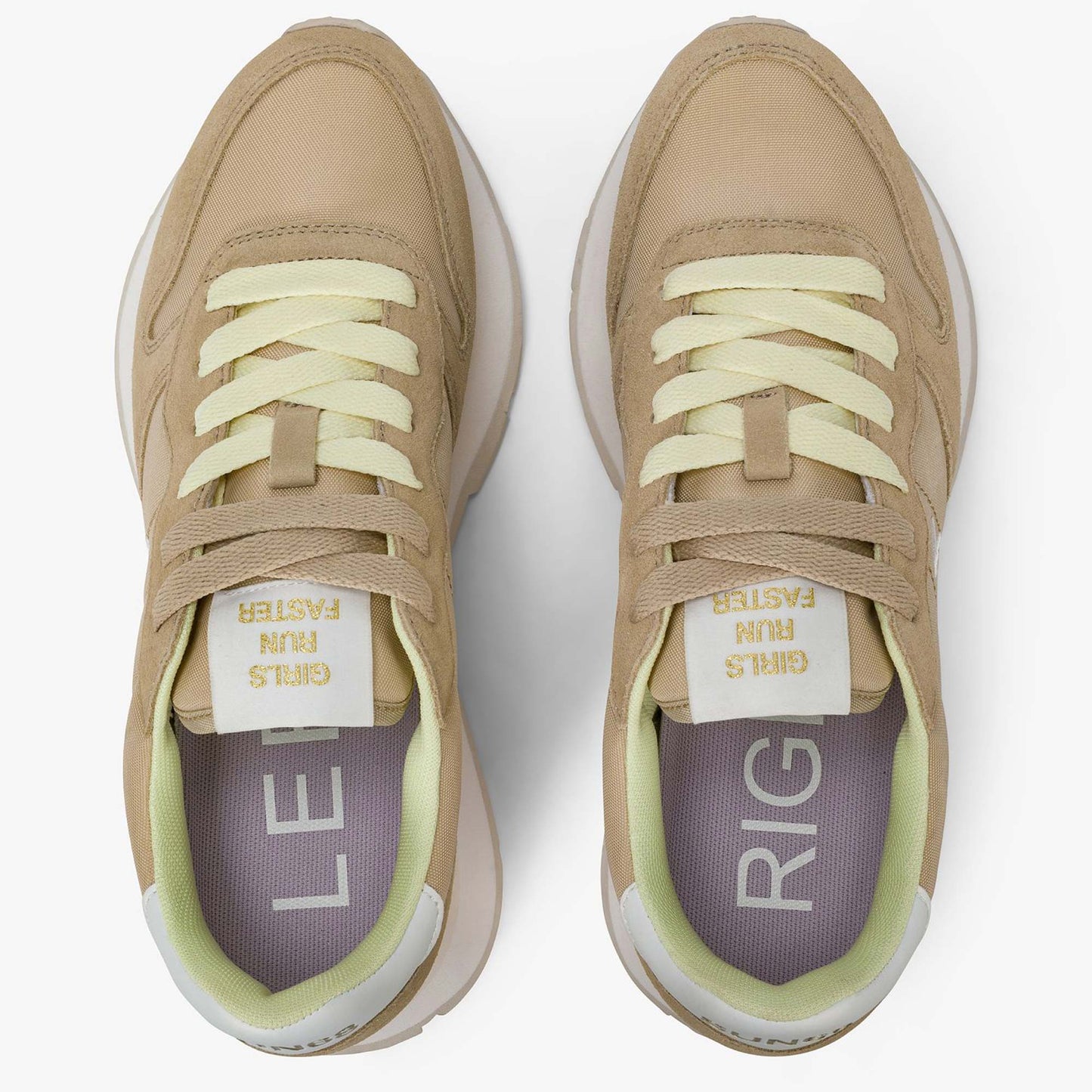Sneakers SUN68 Ally Solid Nylon Donna Z36201-16 Beige | Comode e Trendy