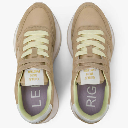 Sneakers SUN68 Ally Solid Nylon Donna Z36201-16 Beige | Comode e Trendy