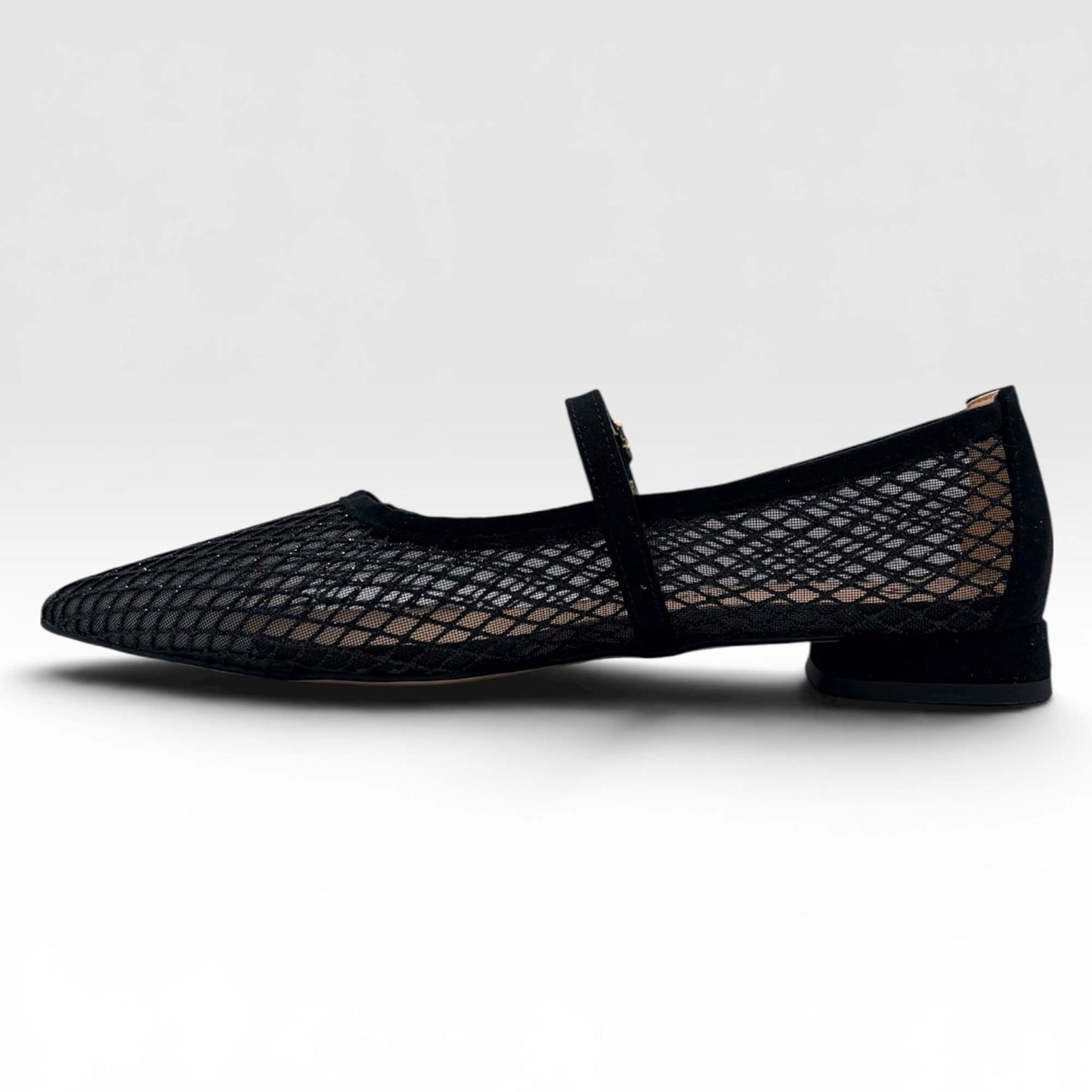 Ballerine Divine Follie 57-103048 Donna Rete Nero | Elegante e Comoda
