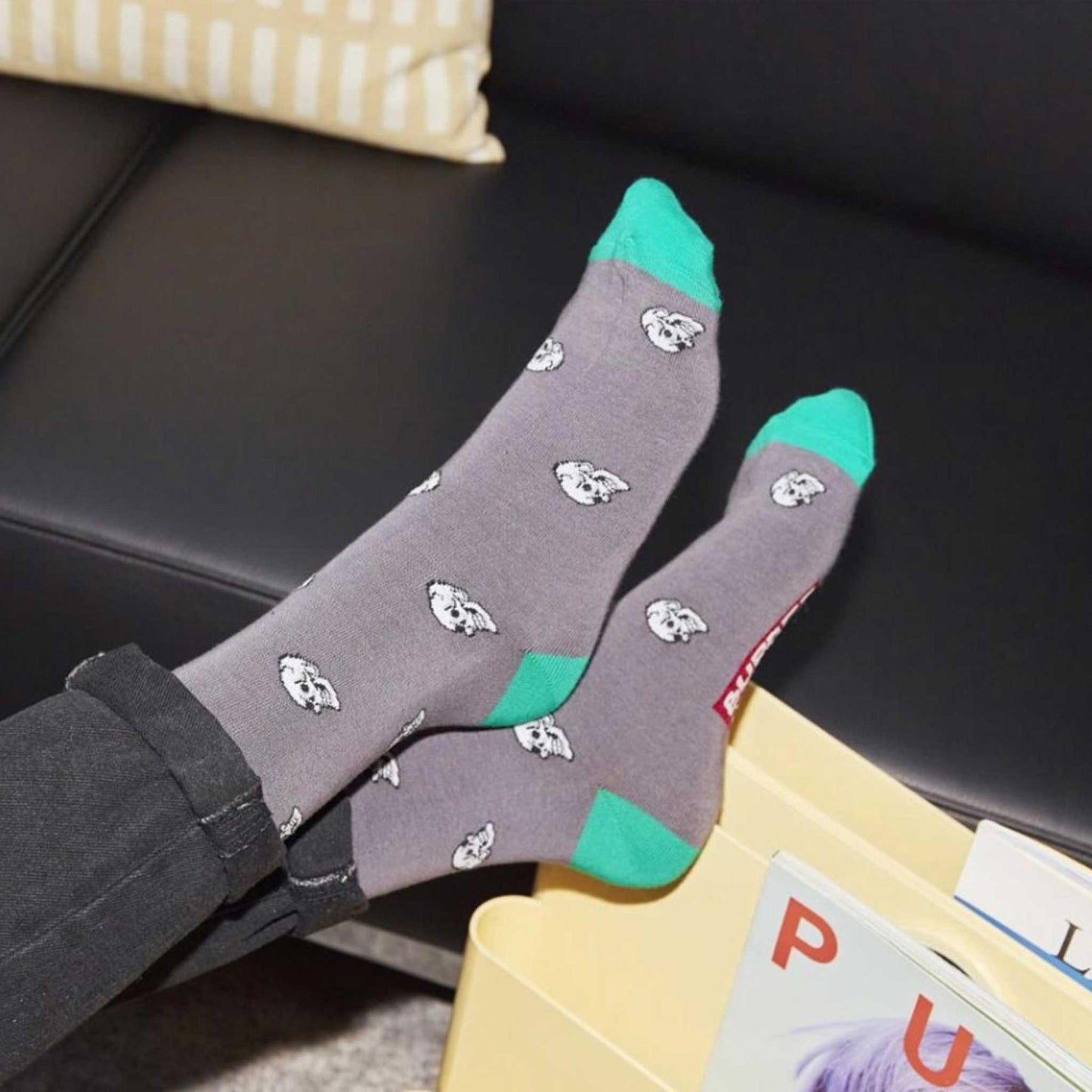 Calze Small Fancy BF1107 Socks Burger and Fries