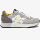 Sneakers uomo SUN68 Jaki Solid Z36115-06 Grigio | Comoda e Accattivante