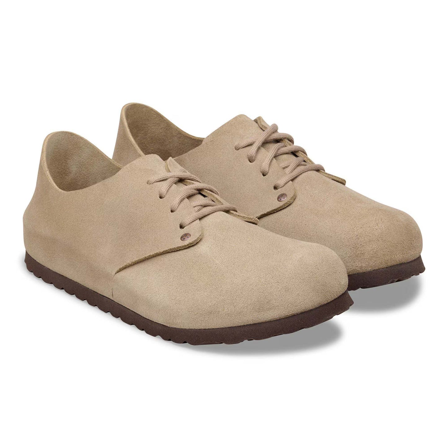Birkenstock Maine taupe scarpe donna camoscio Taupe | Calzata stretta