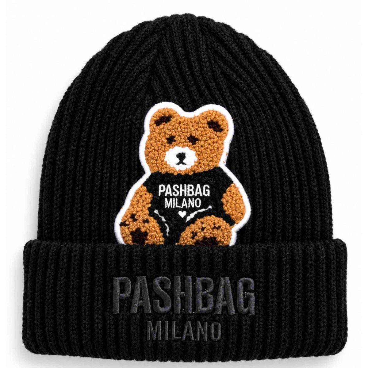 Cappello Hat PashBag Identity Cuffia 18959 Nero
