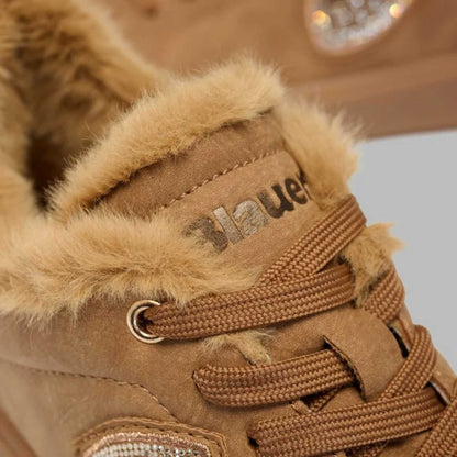 Sneaker Blauer VICTORY01 donna nubuck Marrone