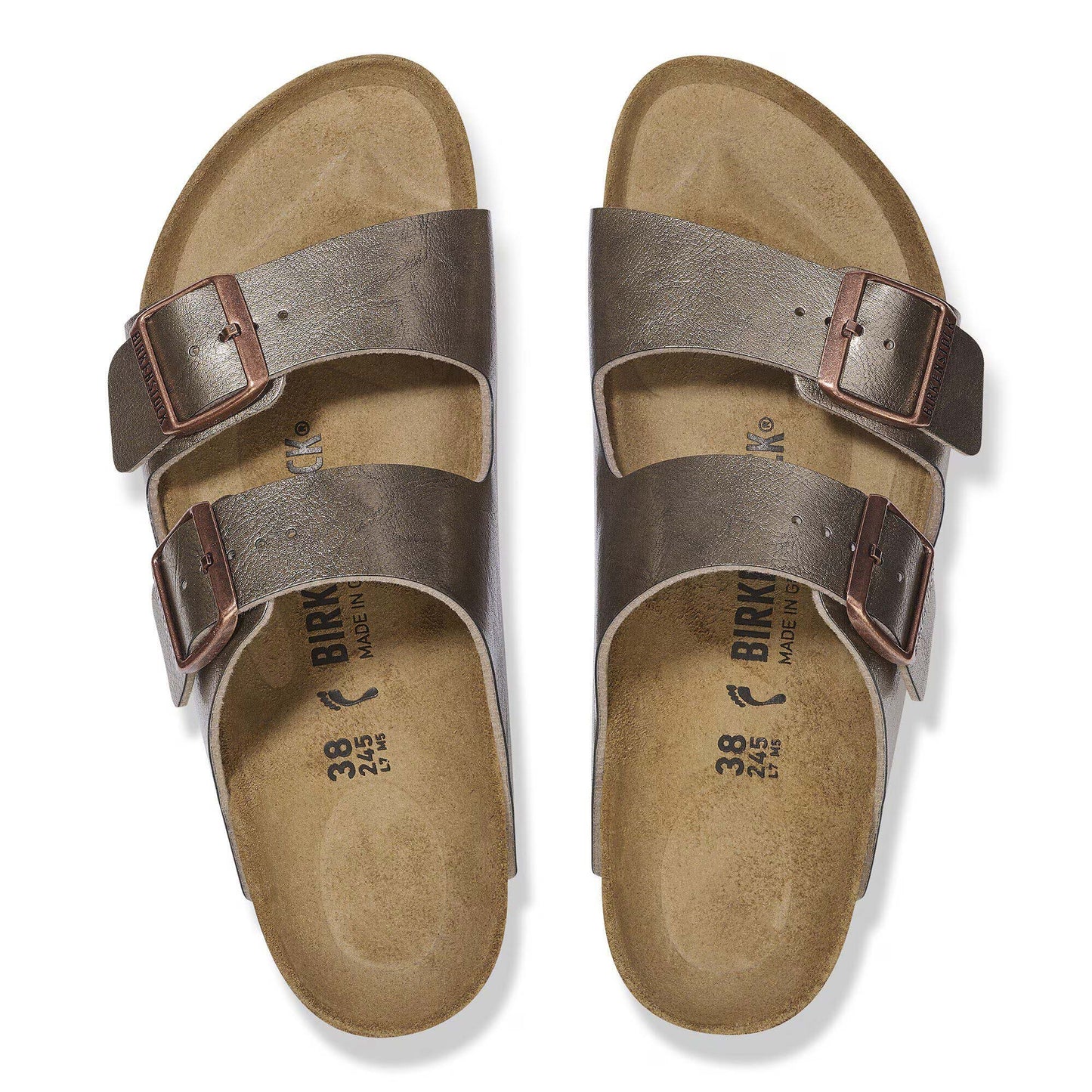 Sandali Arizona Birkenstock 1029439 Taupe perlato