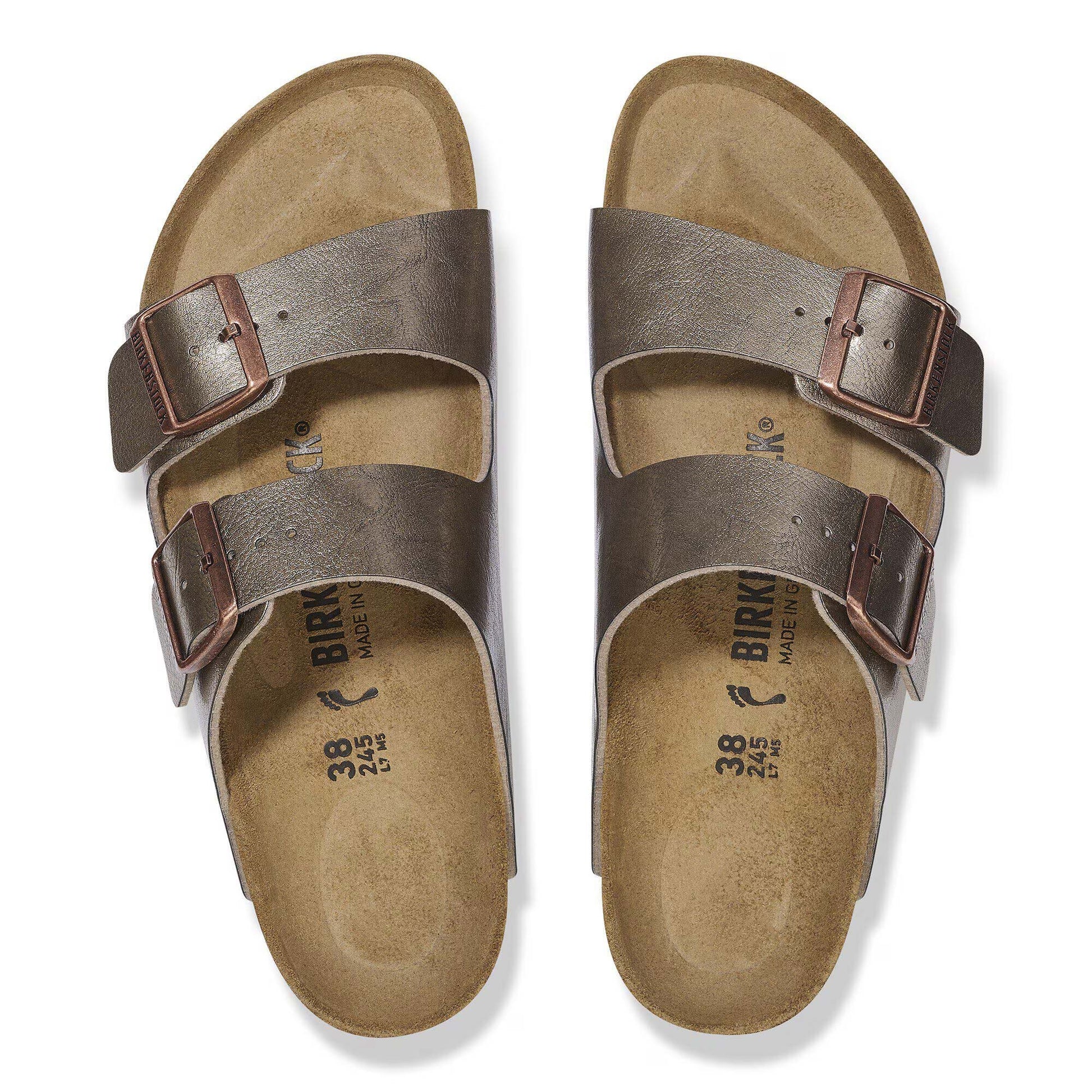 Sandali Arizona Birkenstock 1029439 Taupe perlato