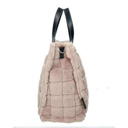 Borsa shopping  REBELLE ELECTRA FUR REB0291-T0150 beige