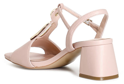 Sandali CafèNoir LB9105 con accessorio metallo smaltato