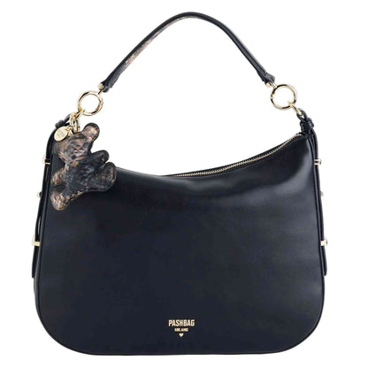 Borsa Hobo Bag PashBag Marlee 20243 Nero