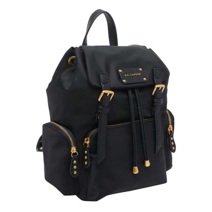 Backpack zaino nylon La Carrie 161M-ZS-342-NYS nero