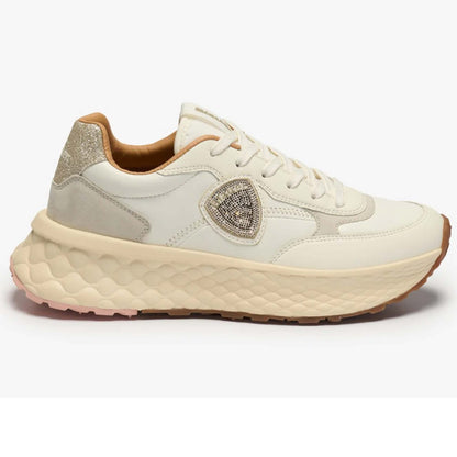 Sneaker Blauer LYNN01 crema