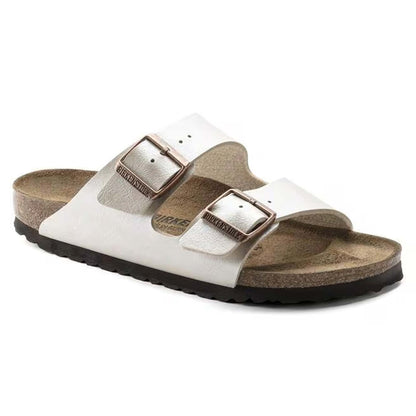 Sandali Arizona Birkenstock 1009921 bianco perlato