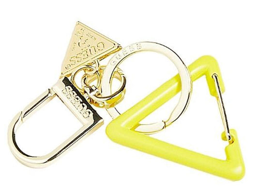 Portachiavi Guess RW7425 in metallo giallo