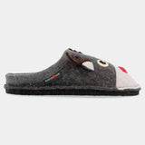 Pantofole HAFLINGER Renna 31308904 Grigio in Lana