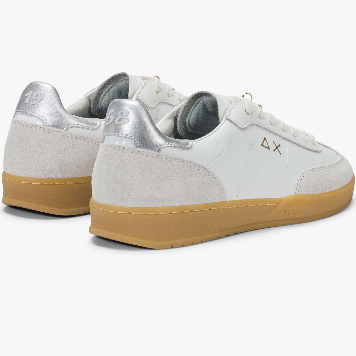 Sneakers SUN68 California Leather Donna Z36249-01 Bianco | Di Tendenza e Comode