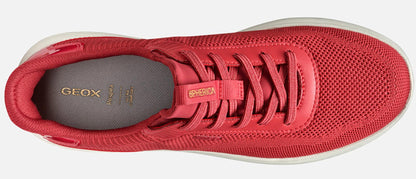 Sneakers GEOX "Spherica Plus A" scarpe rosso corallo
