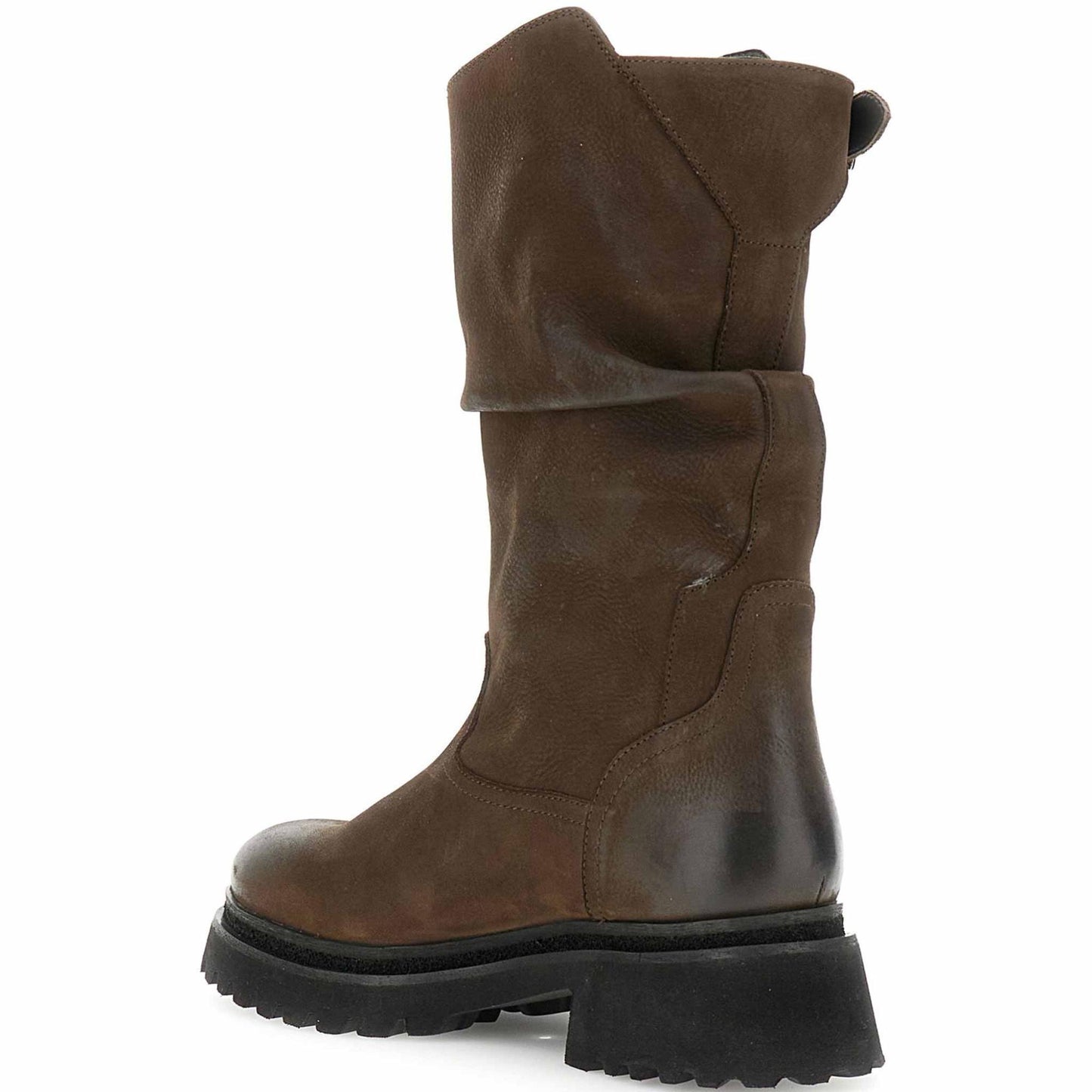 Stivali CafèNoir FD7007 in nubuck  marrone