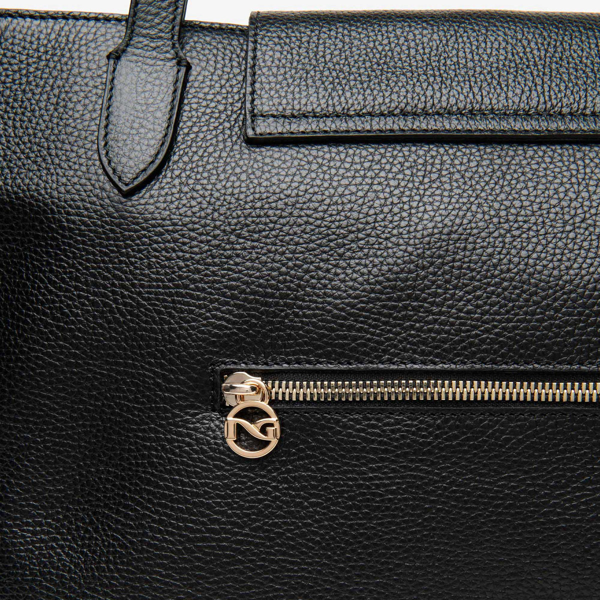 Borsa tote in pelle NeroGiardini I644329D-100 donna