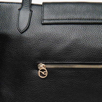 Borsa tote in pelle NeroGiardini I644329D-100 donna