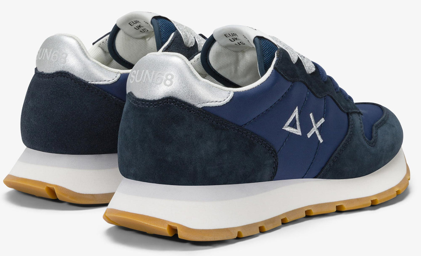 Sneakers SUN68 "ALLY GOLD SILVER" Z35202-07 scarpe donna