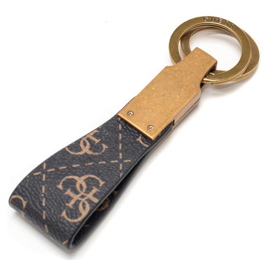 Portachiavi Guess RMVEZZ-P2203 marrone moca logo 4G