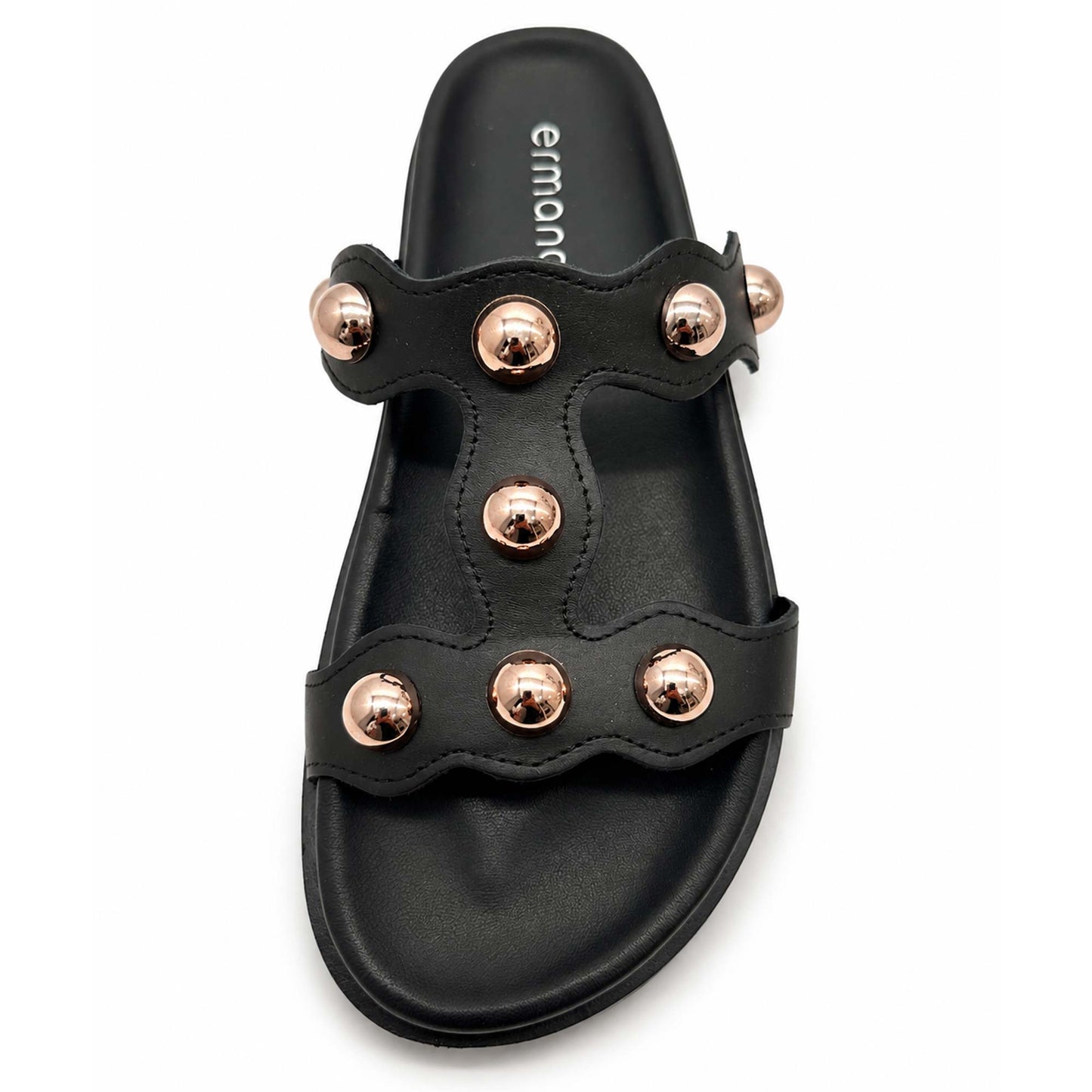 Ciabatte Ermans 7401 Sandali donna nero