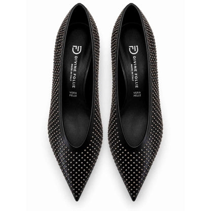 Decolte borchiato Divine Follie 7376 nero