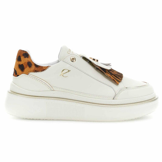 Slip-on CafèNoir DS1007 scarpe donna con frangie