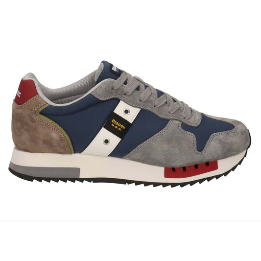 Sneaker Blauer QUEENS01 scarpe  blu/marrone
