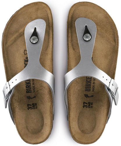 Infradito Birkenstock Gizeh 0043851 sandali argento (36-41)