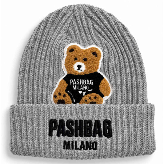 Cappello Hat PashBag Identity Cuffia 18960 Grigio