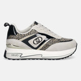 Sneakers LIU JO "Maxi Wonder 97" BA6007 nero/latte