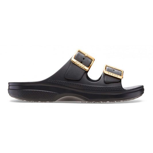 Sandali Croc Saturday Metallic Buckle 213316 ciabatte Crocs nero