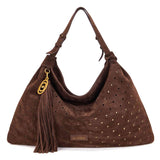Borsa shopping Metropolis La Carrie 162P-TX-476 donna Marrone