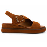 Sandali Platform INUOVO 113139 Donna Marrone