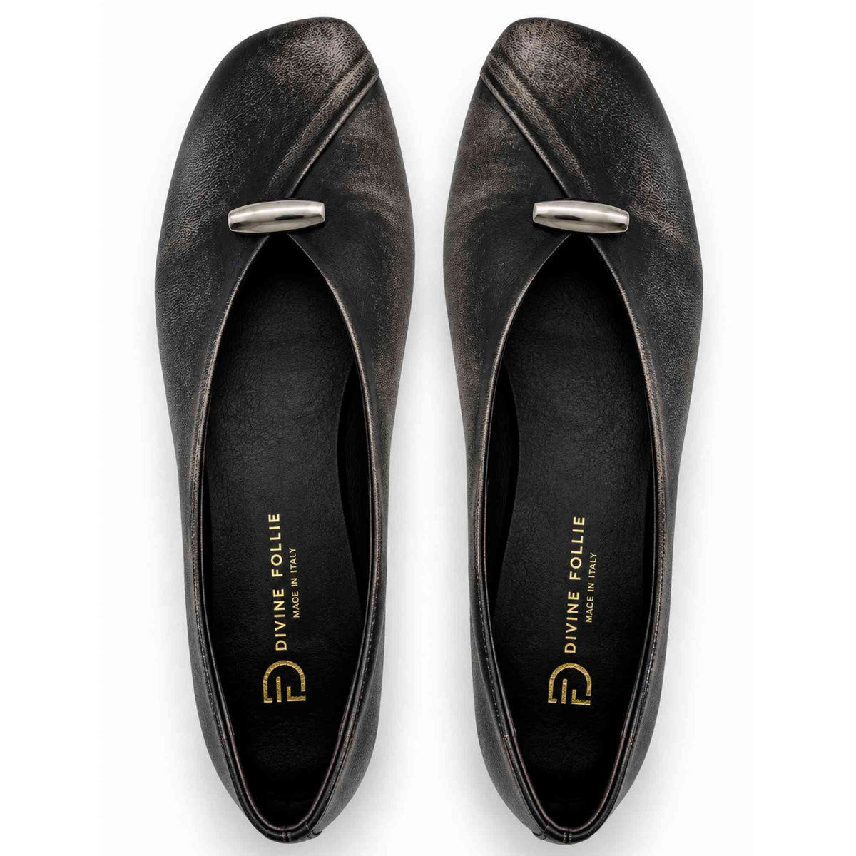 Ballerine Divine Follie "LW42" donna pelle taupe