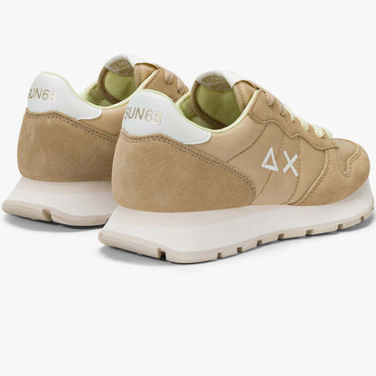 Sneakers SUN68 Ally Solid Nylon Donna Z36201-16 Beige | Comode e Trendy