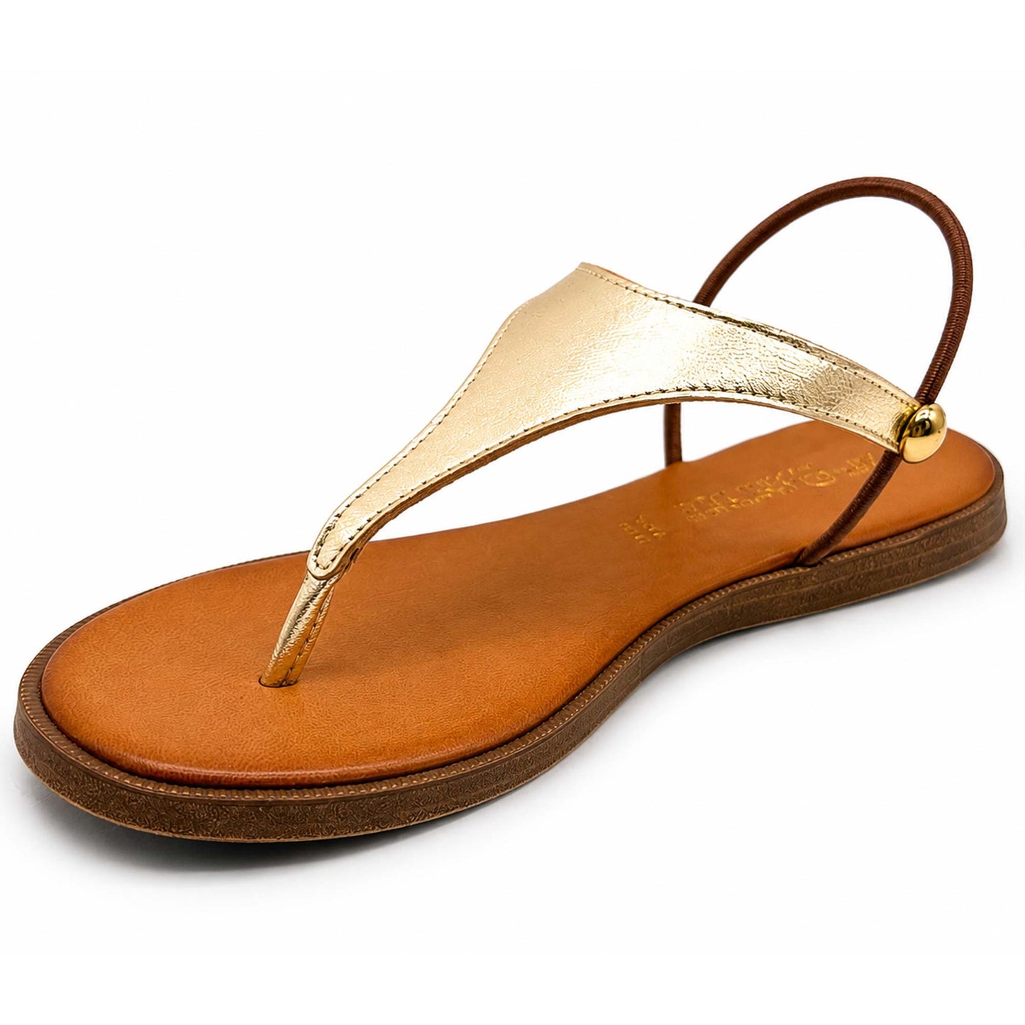 Sandali 18+ Infradito 9055 in pelle platino