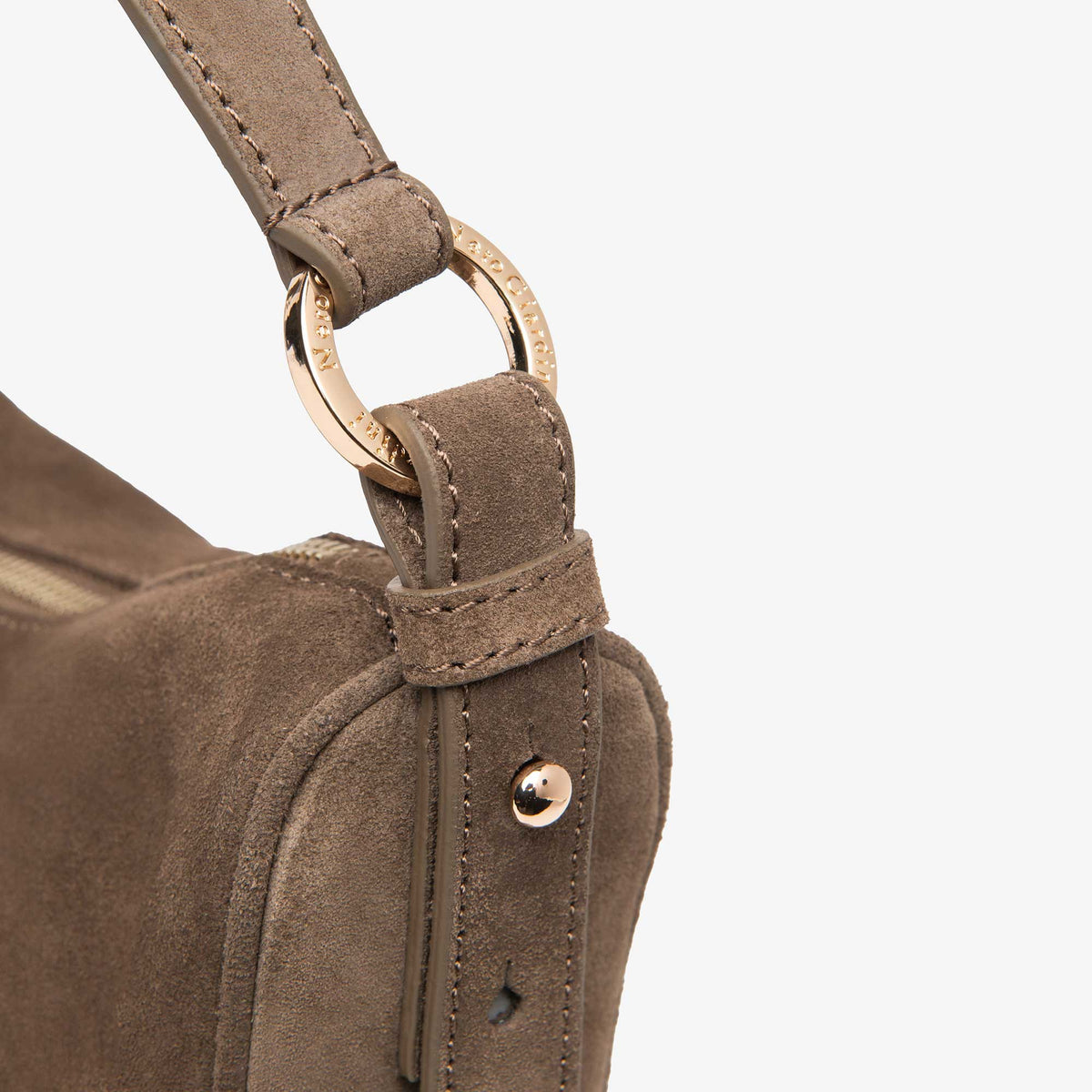 Borsa hobo in pelle NeroGiardini I644343D-427 donna