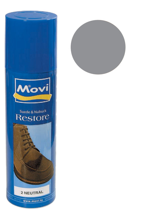 Spray ravvivante per camoscio e nubuck di colore grigio