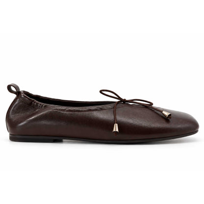 Ballerine Divine Follie "LW43" donna pelle marrone