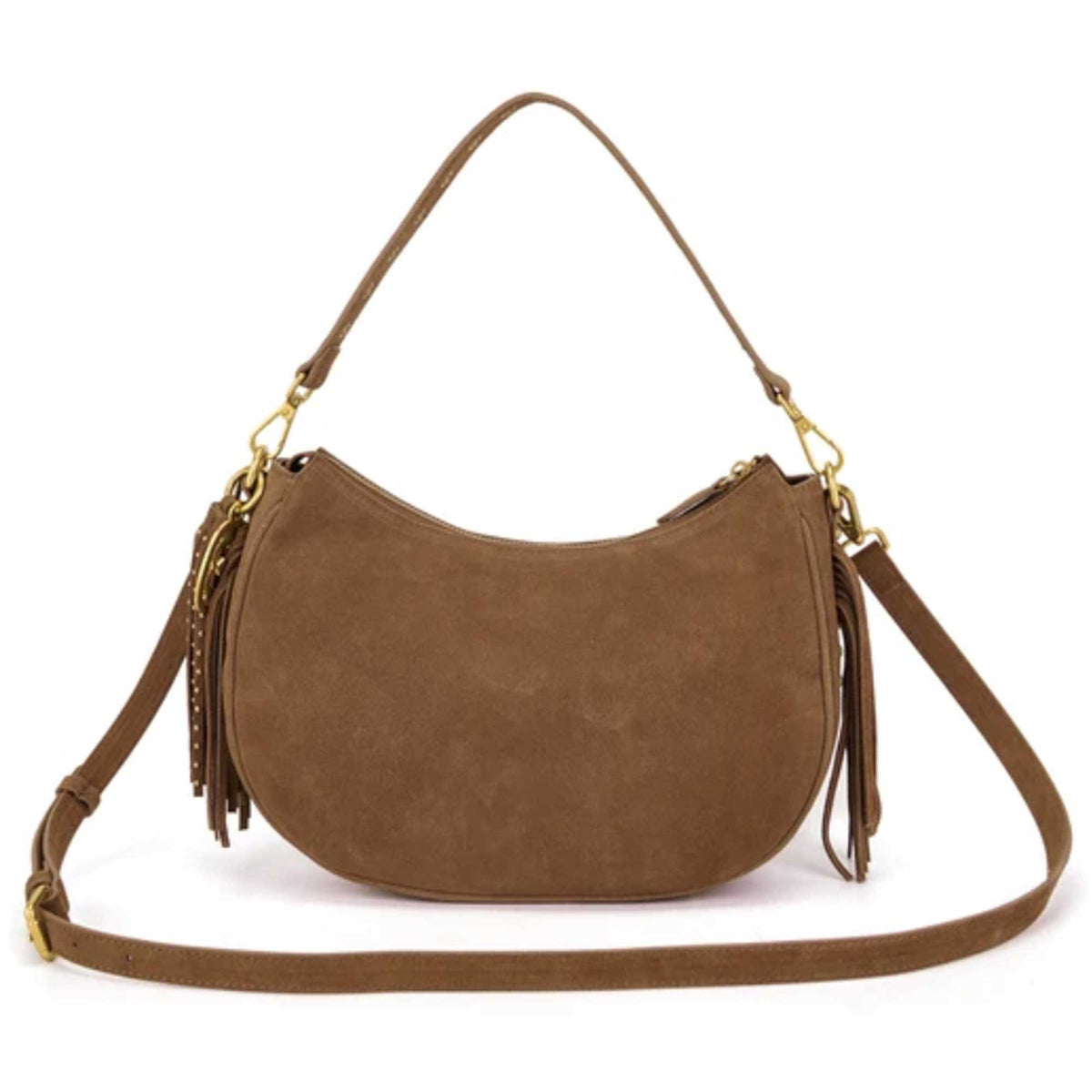 Borsa a spalla Apallosa La Carrie 162P-DB-433 donna Marrone