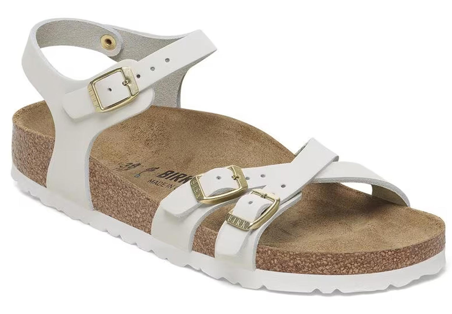 Sandali Kumba Birkenstock 1029417 nubuk bianco (35-41)