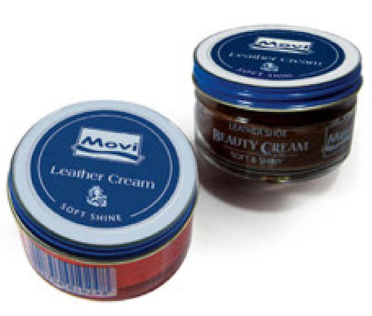 Lucido per scarpe Crema "Beauty Cream" in vasetto colore marrone molto scuro