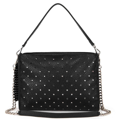 Borsa a spalla Downtown La Carrie 162P-MD-240 donna Nera