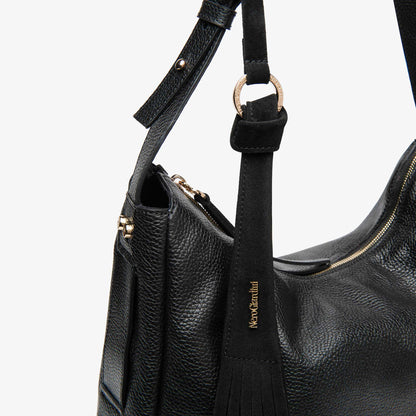 Borsa hobo in pelle NeroGiardini I644331D-100 donna
