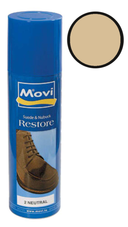 Spray ravvivante per camoscio e nubuck di colore beige