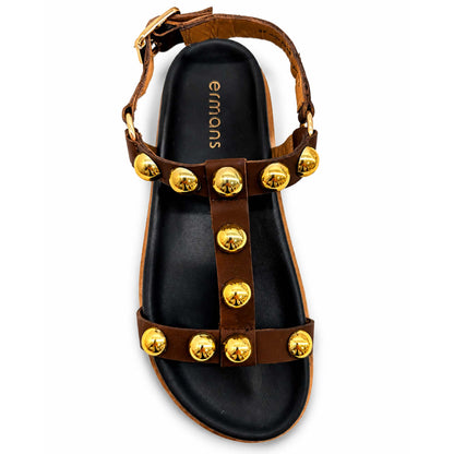 Sandali Ermans 7402 donna marrone